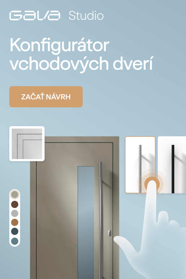 GAVA Studio – konfigurátor vstupných dverí